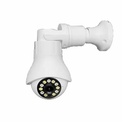Volle Fisheye-Ansicht PTZ WiFi Nachtsicht HD PAN-TILT 1080P IP-Birnen-Netz-Kamera